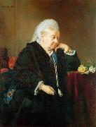 Heinrich von Angeli Portrait of Queen Victoria as widow Sweden oil painting artist